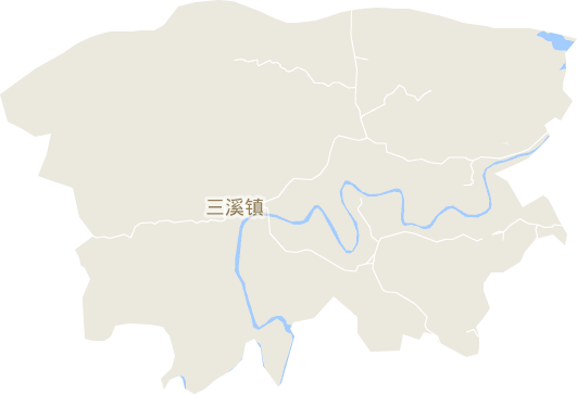 三溪镇电子地图