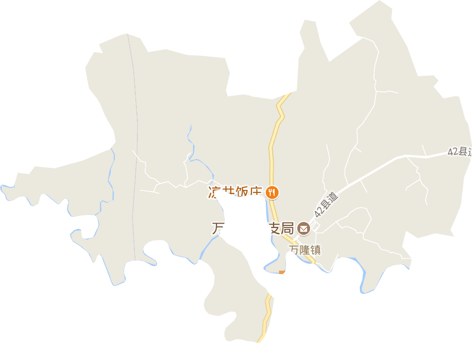 万隆镇电子地图