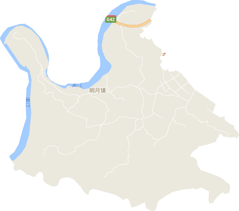 明月镇电子地图