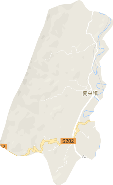 复兴镇电子地图