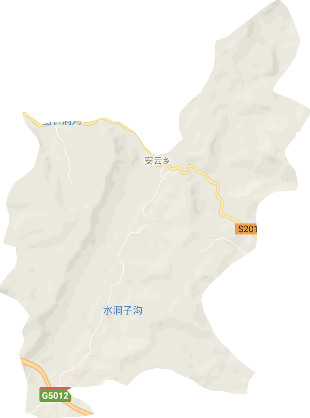 安云乡电子地图