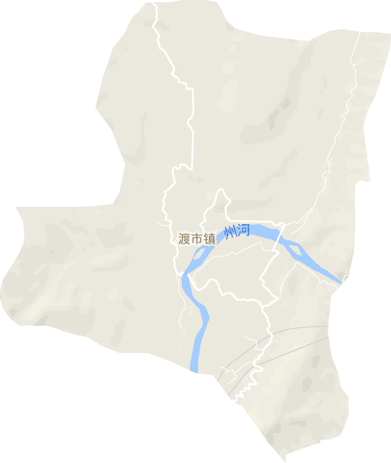 渡市镇电子地图