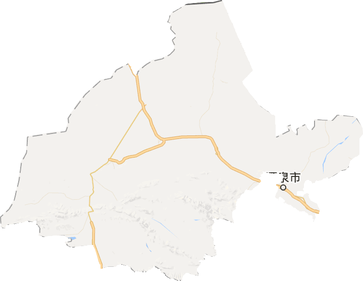 酒泉市电子地图