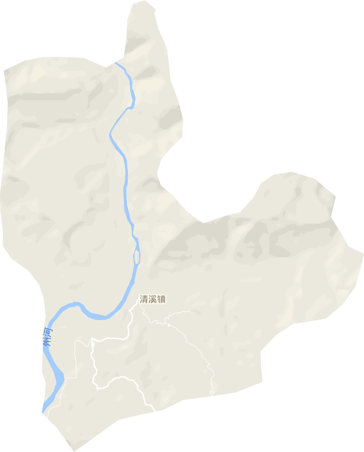 清溪镇电子地图
