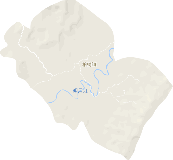 柏树镇电子地图
