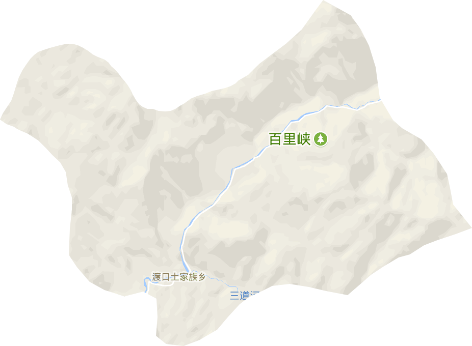 渡口土家族乡电子地图