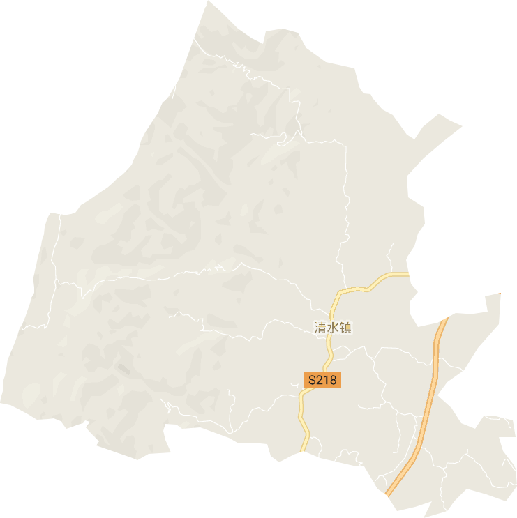 清水镇电子地图
