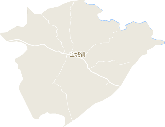 宝城镇电子地图
