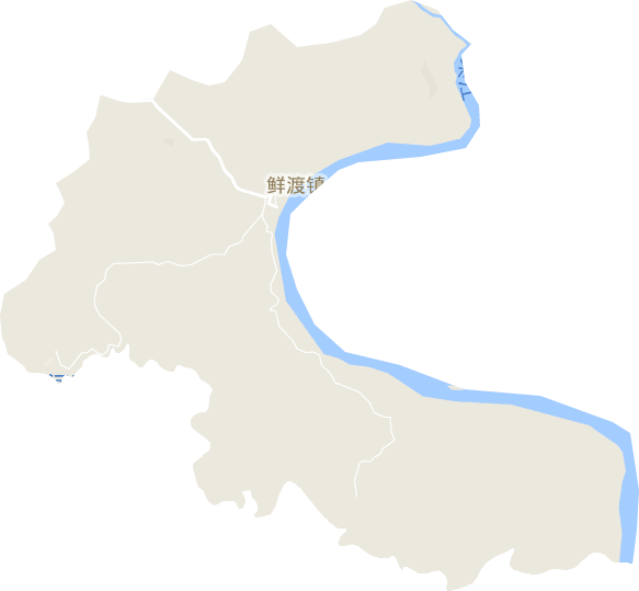 鲜渡镇电子地图