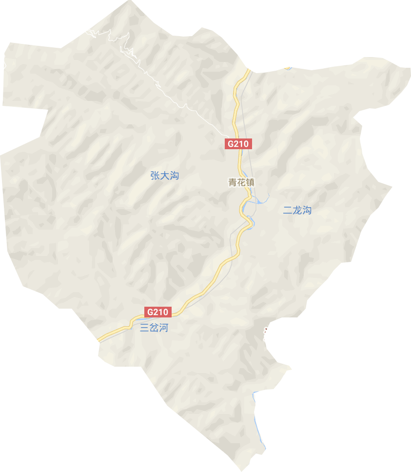 青花镇电子地图