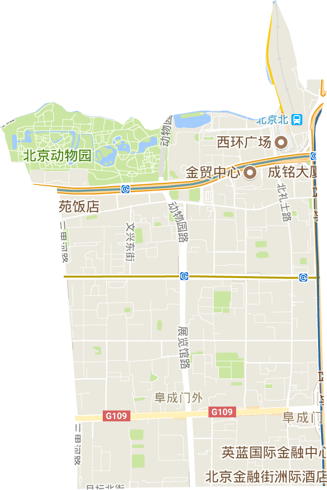 展览路街道电子地图