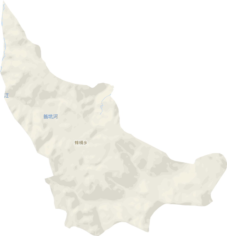 蜂桶乡电子地图