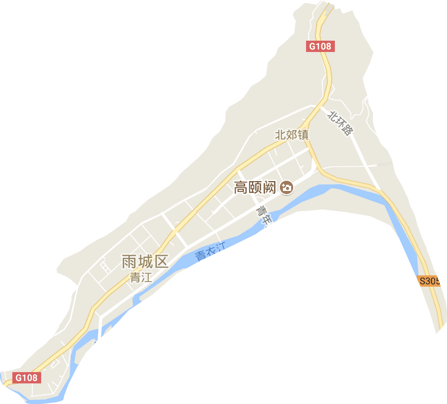 青江街道电子地图