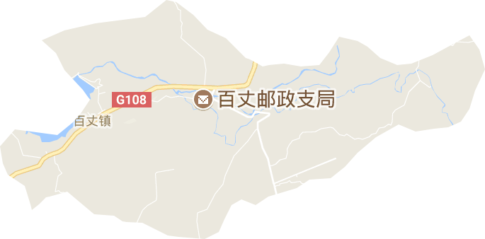 百丈镇电子地图