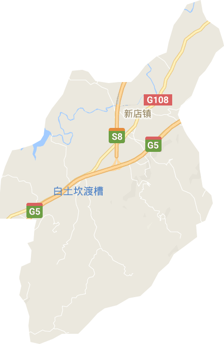 新店镇电子地图