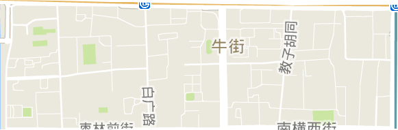 牛街街道电子地图