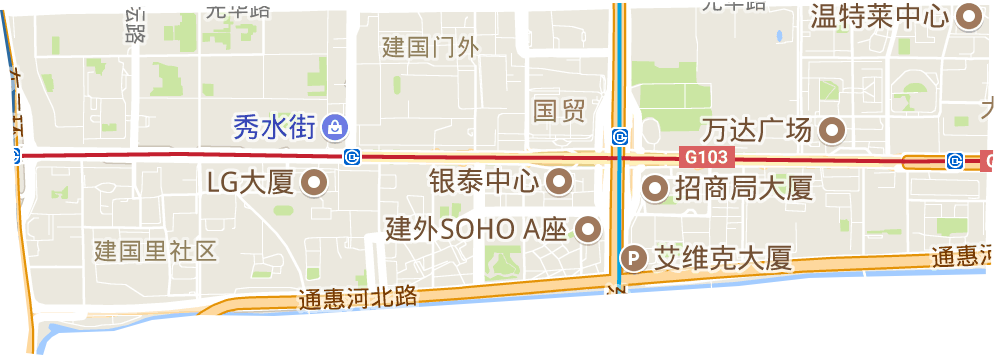 建外街道电子地图