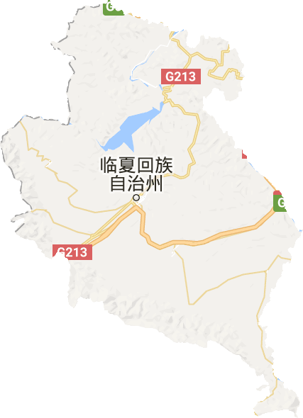 临夏州电子地图