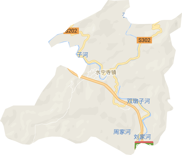 水宁寺镇电子地图