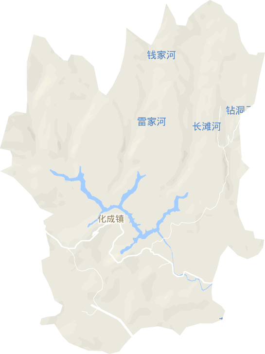 化成镇电子地图
