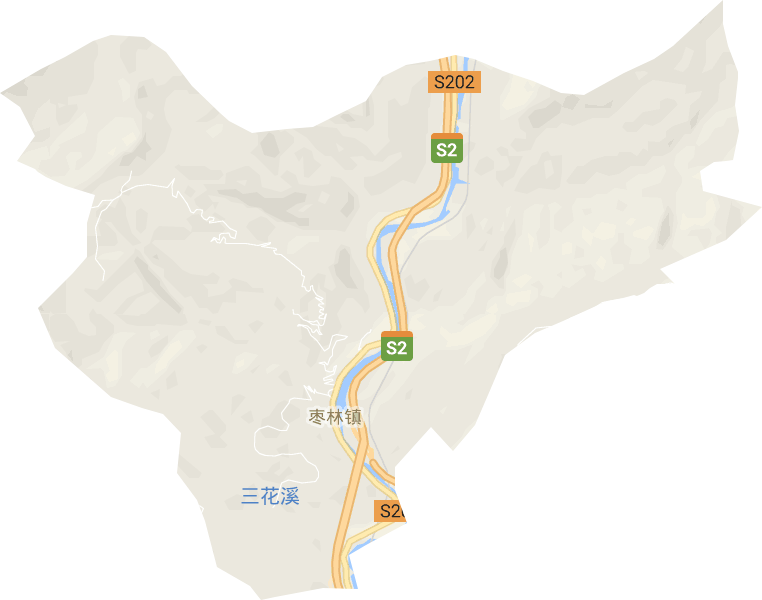 枣林镇电子地图