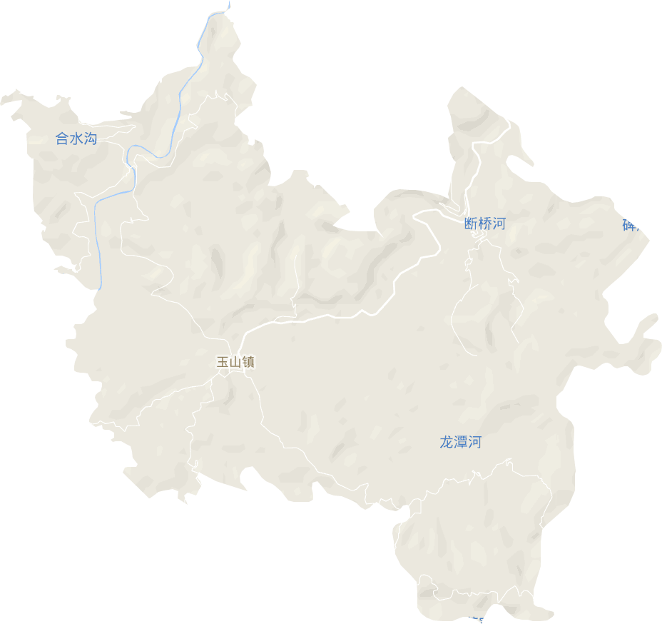 玉山镇电子地图