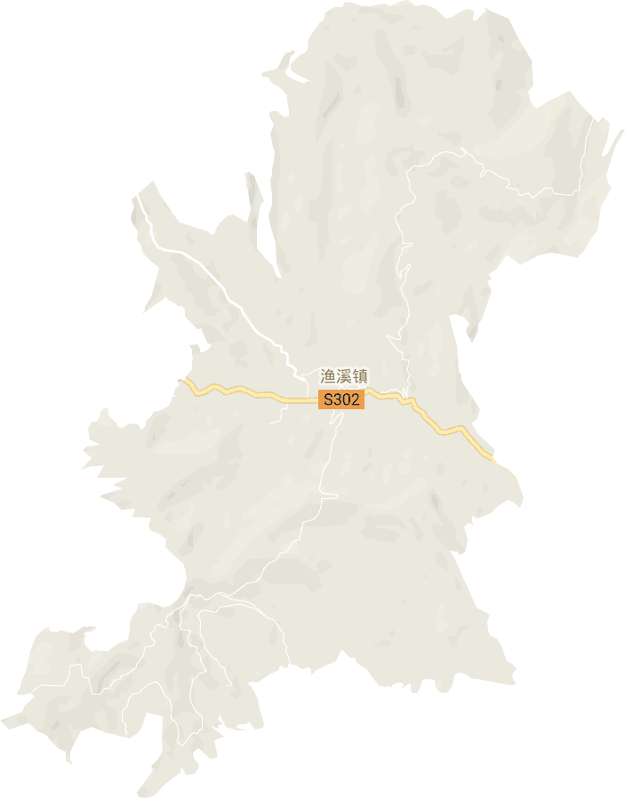 渔溪镇电子地图