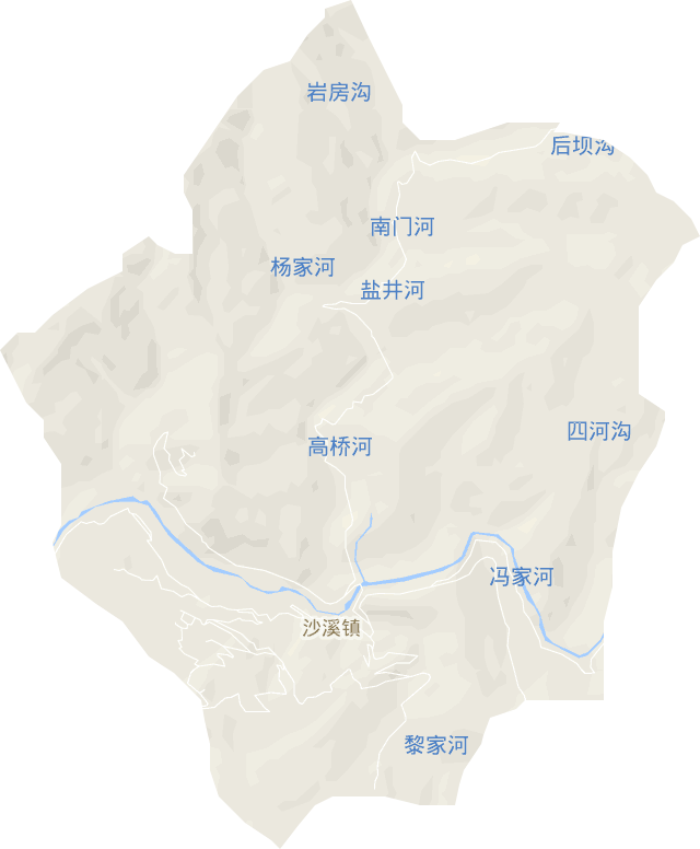 沙溪镇电子地图
