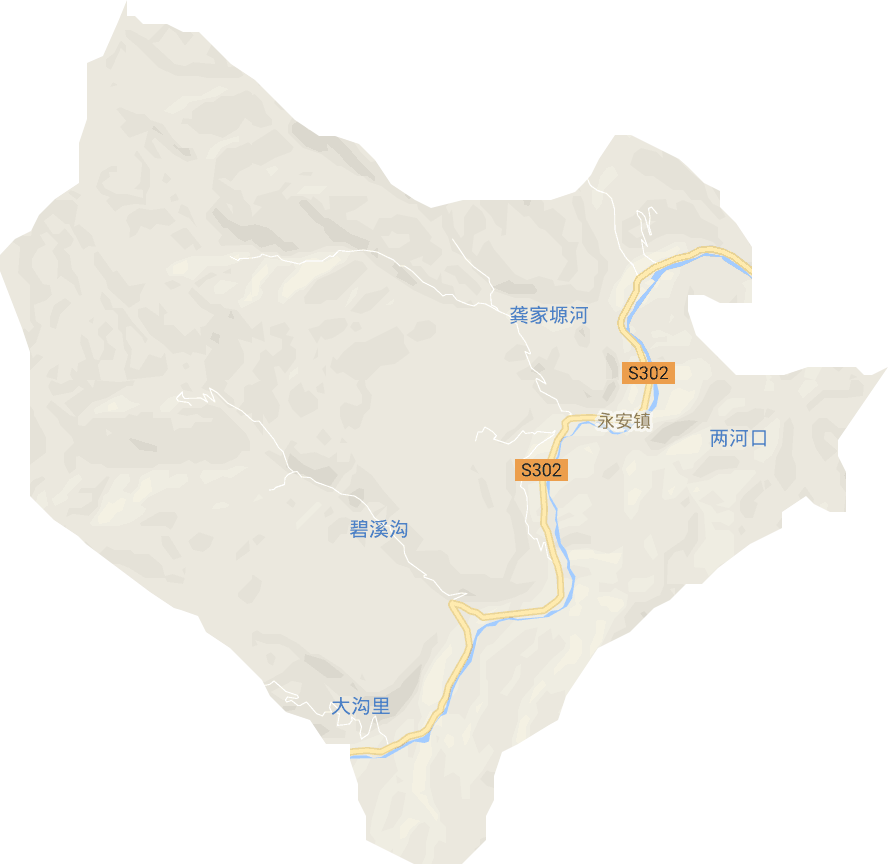 永安镇电子地图