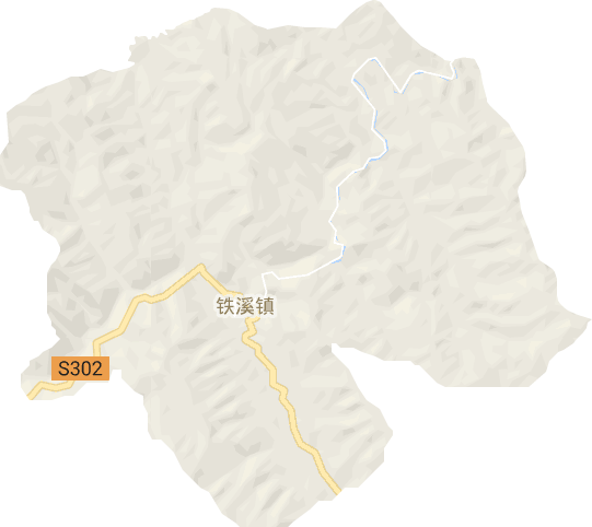 铁溪镇电子地图