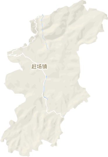 赶场镇电子地图