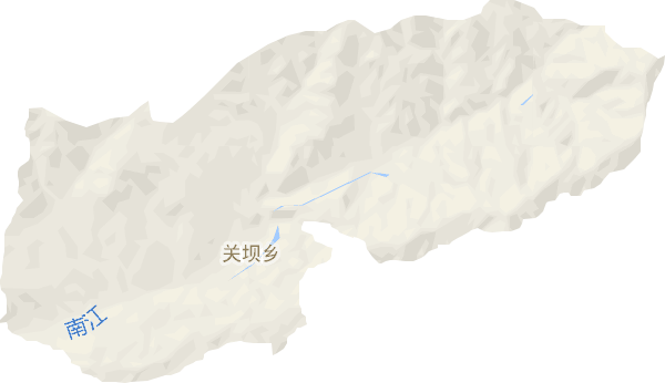 关坝镇电子地图