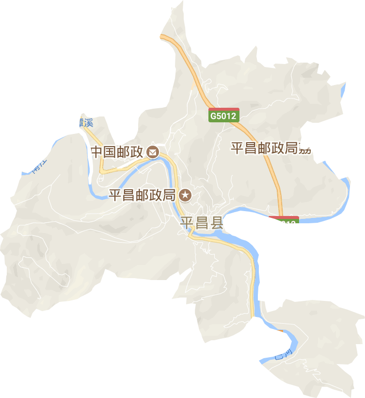 同州街道电子地图