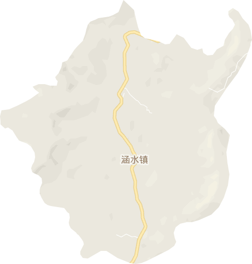 涵水镇电子地图