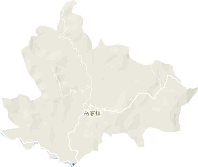 岳家镇电子地图