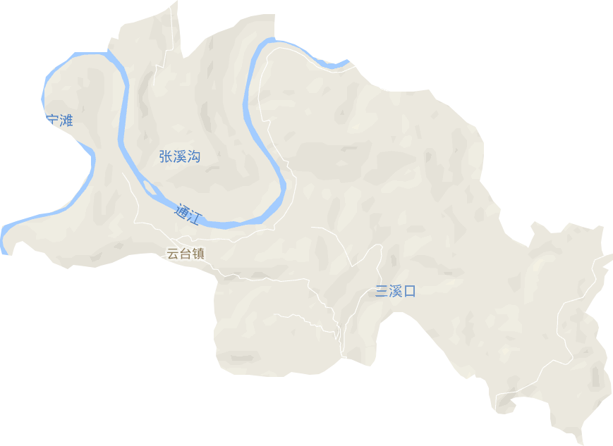 云台镇电子地图