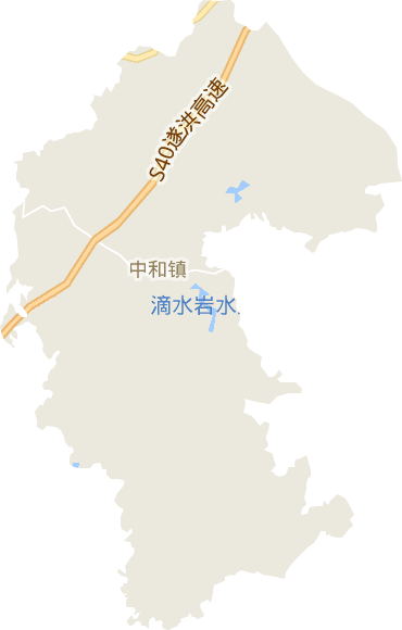 中和镇电子地图