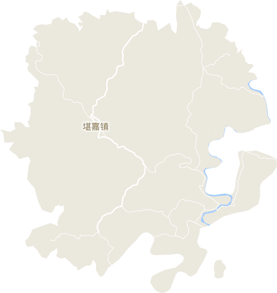 堪嘉镇电子地图
