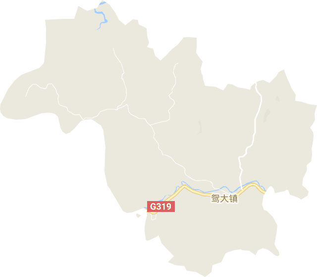 鸳大镇电子地图