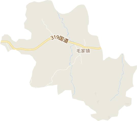 毛家镇电子地图