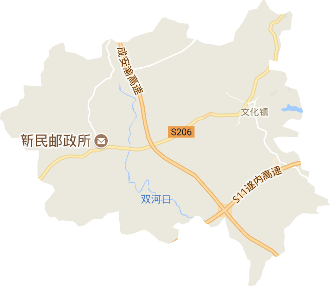 文化镇电子地图