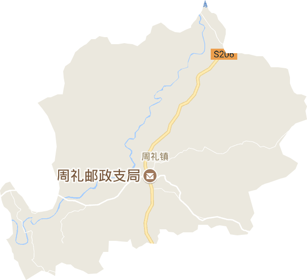 周礼镇电子地图