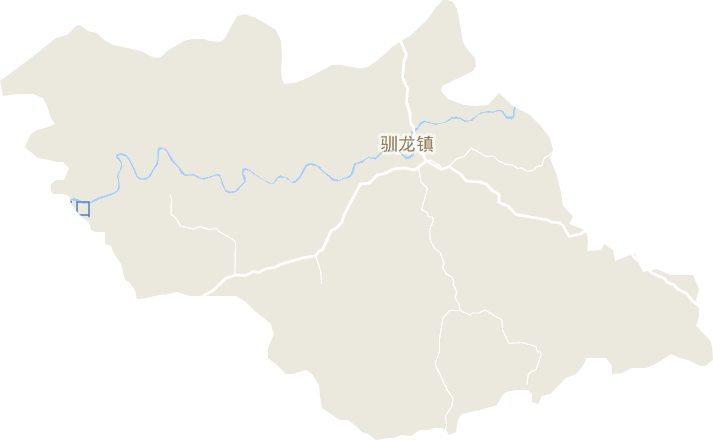 驯龙镇电子地图