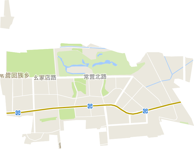 常营地区办事处电子地图