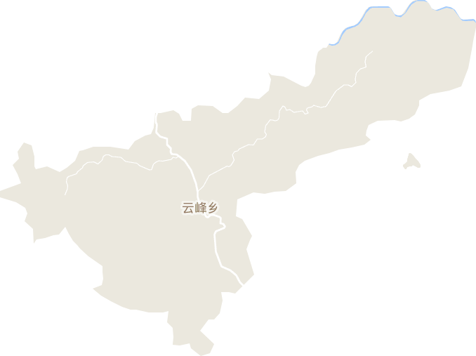 云峰乡电子地图