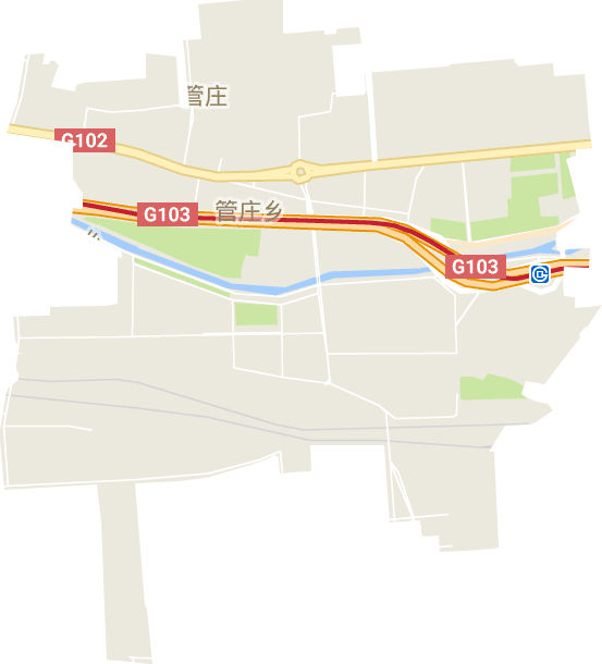 管庄地区办事处电子地图