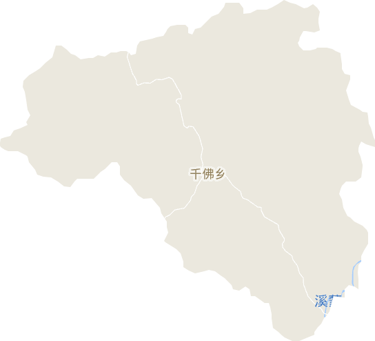 千佛乡电子地图