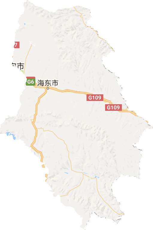 海东市电子地图