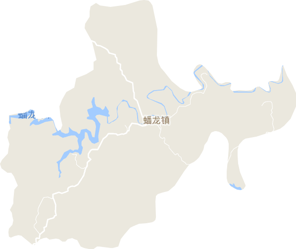 蟠龙镇电子地图