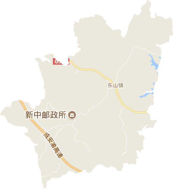 东山镇电子地图